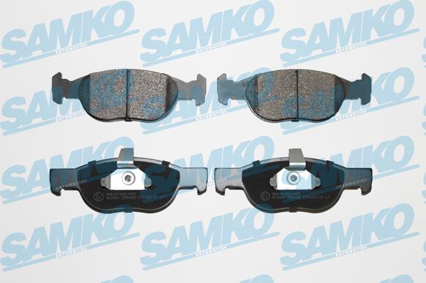 Samko 5SP688 - Kit de plaquettes de frein, frein à disque cwaw.fr