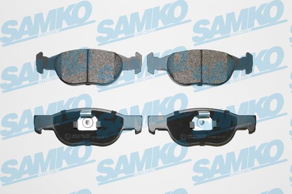 Samko 5SP687 - Kit de plaquettes de frein, frein à disque cwaw.fr