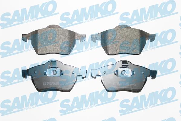 Samko 5SP635 - Kit de plaquettes de frein, frein à disque cwaw.fr