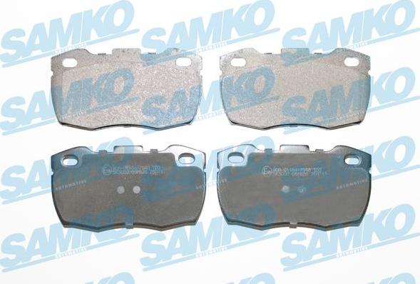 Samko 5SP626 - Kit de plaquettes de frein, frein à disque cwaw.fr