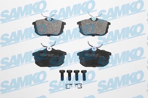 Samko 5SP621 - Kit de plaquettes de frein, frein à disque cwaw.fr