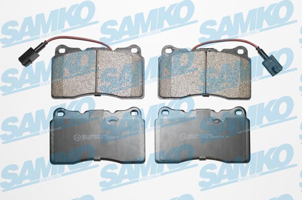 Samko 5SP674 - Kit de plaquettes de frein, frein à disque cwaw.fr