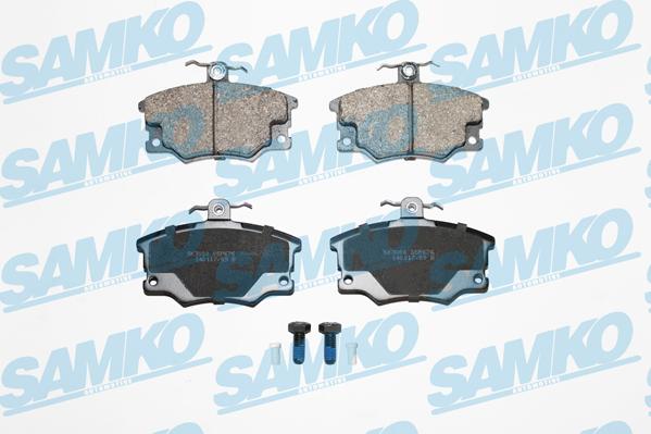 Samko 5SP676 - Kit de plaquettes de frein, frein à disque cwaw.fr