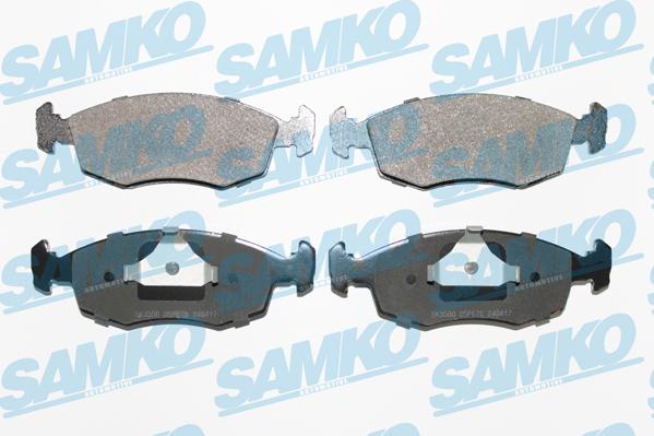 Samko 5SP678 - Kit de plaquettes de frein, frein à disque cwaw.fr