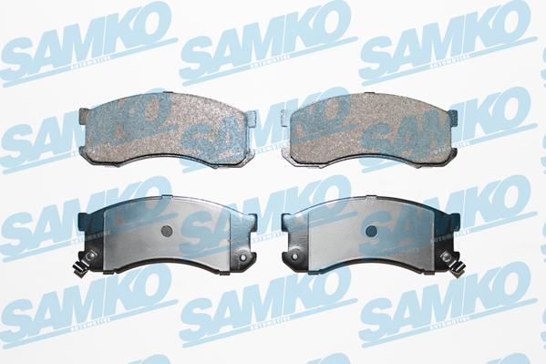 Samko 5SP041 - Kit de plaquettes de frein, frein à disque cwaw.fr