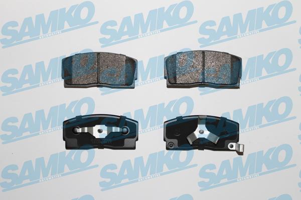 Samko 5SP055 - Kit de plaquettes de frein, frein à disque cwaw.fr