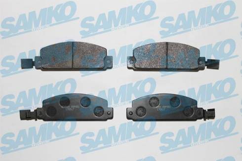 Samko 5SP051 - Kit de plaquettes de frein, frein à disque cwaw.fr