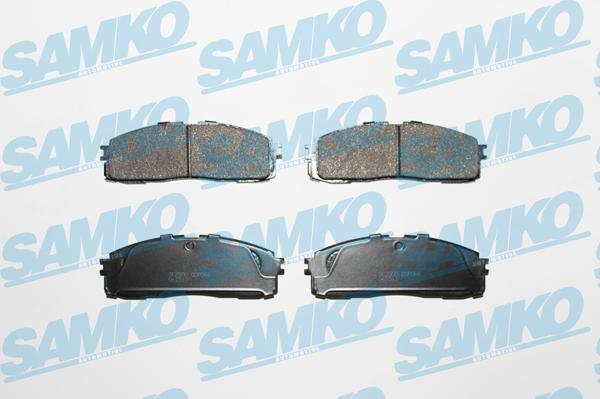 Samko 5SP066 - Kit de plaquettes de frein, frein à disque cwaw.fr