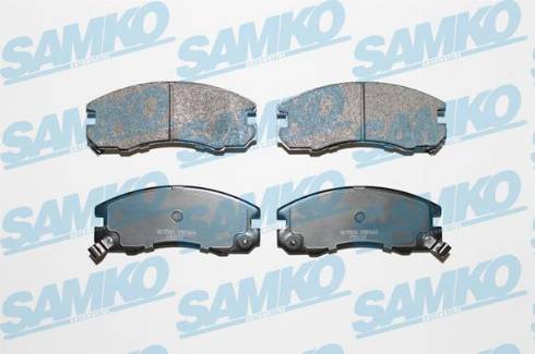 Samko 5SP060 - Kit de plaquettes de frein, frein à disque cwaw.fr