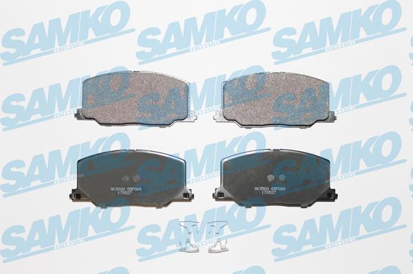 Samko 5SP068 - Kit de plaquettes de frein, frein à disque cwaw.fr