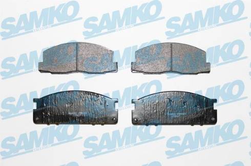 Samko 5SP063 - Kit de plaquettes de frein, frein à disque cwaw.fr