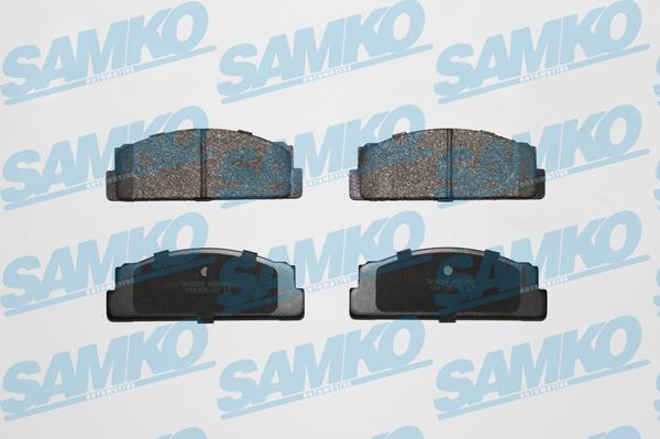 Samko 5SP001 - Kit de plaquettes de frein, frein à disque cwaw.fr