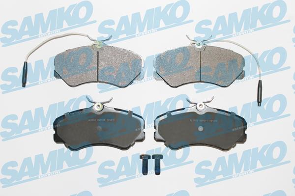 Samko 5SP011 - Kit de plaquettes de frein, frein à disque cwaw.fr