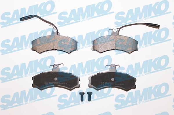 Samko 5SP012 - Kit de plaquettes de frein, frein à disque cwaw.fr