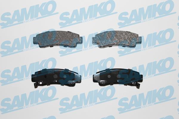 Samko 5SP088 - Kit de plaquettes de frein, frein à disque cwaw.fr