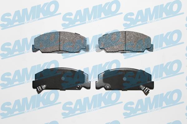 Samko 5SP083 - Kit de plaquettes de frein, frein à disque cwaw.fr