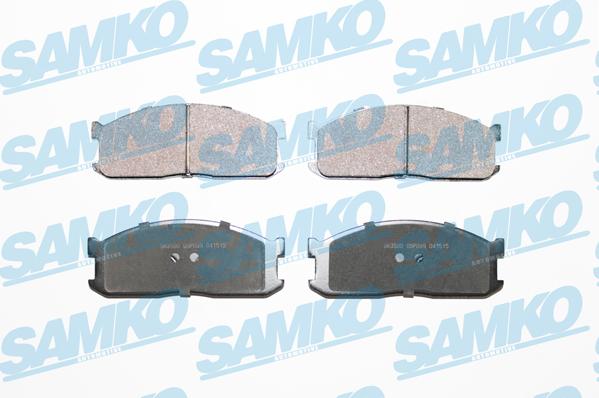 Samko 5SP039 - Kit de plaquettes de frein, frein à disque cwaw.fr