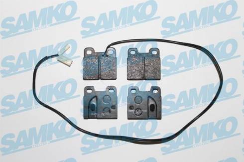 Samko 5SP030 - Kit de plaquettes de frein, frein à disque cwaw.fr