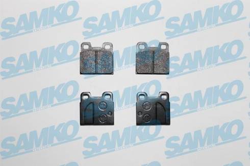 Samko 5SP031 - Kit de plaquettes de frein, frein à disque cwaw.fr