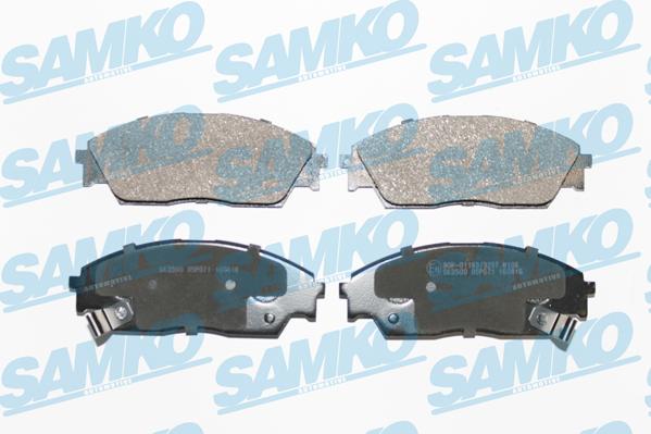 Samko 5SP071 - Kit de plaquettes de frein, frein à disque cwaw.fr