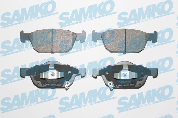 Samko 5SP1991 - Kit de plaquettes de frein, frein à disque cwaw.fr