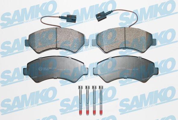 Samko 5SP1997 - Kit de plaquettes de frein, frein à disque cwaw.fr