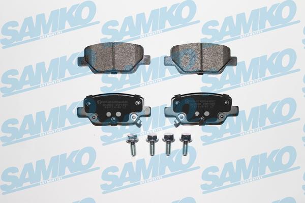 Samko 5SP1951 - Kit de plaquettes de frein, frein à disque cwaw.fr