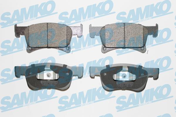 Samko 5SP1958 - Kit de plaquettes de frein, frein à disque cwaw.fr