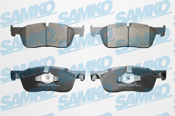 Samko 5SP1965 - Kit de plaquettes de frein, frein à disque cwaw.fr