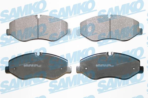 Samko 5SP1904 - Kit de plaquettes de frein, frein à disque cwaw.fr