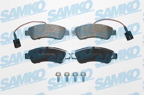 Samko 5SP1902 - Kit de plaquettes de frein, frein à disque cwaw.fr