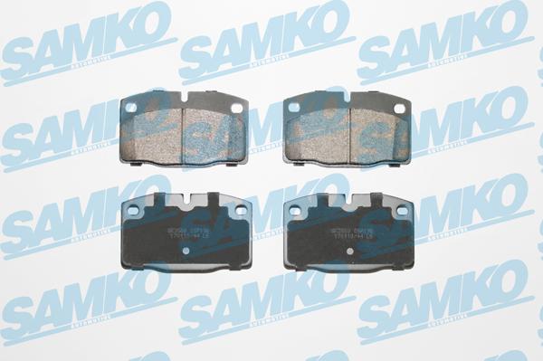 Samko 5SP190 - Kit de plaquettes de frein, frein à disque cwaw.fr