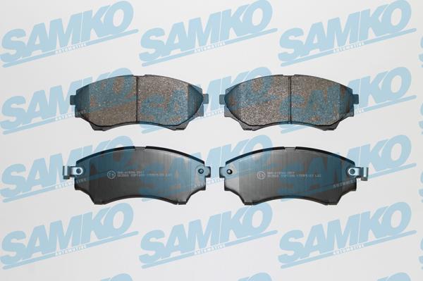 Samko 5SP1499 - Kit de plaquettes de frein, frein à disque cwaw.fr