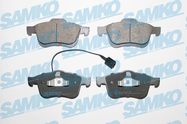 Samko 5SP1494 - Kit de plaquettes de frein, frein à disque cwaw.fr