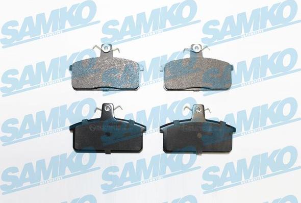 Samko 5SP1498 - Kit de plaquettes de frein, frein à disque cwaw.fr