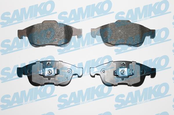 Samko 5SP1493 - Kit de plaquettes de frein, frein à disque cwaw.fr