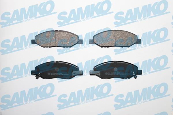 Samko 5SP1497 - Kit de plaquettes de frein, frein à disque cwaw.fr