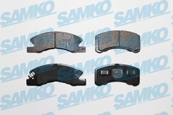 Samko 5SP1443 - Kit de plaquettes de frein, frein à disque cwaw.fr