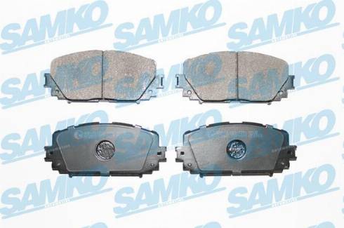 Samko 5SP1459 - Kit de plaquettes de frein, frein à disque cwaw.fr