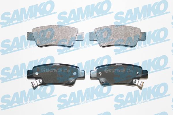 Samko 5SP1455 - Kit de plaquettes de frein, frein à disque cwaw.fr