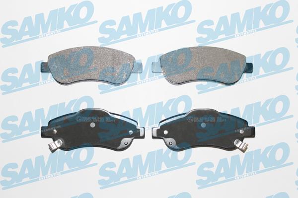 Samko 5SP1456 - Kit de plaquettes de frein, frein à disque cwaw.fr