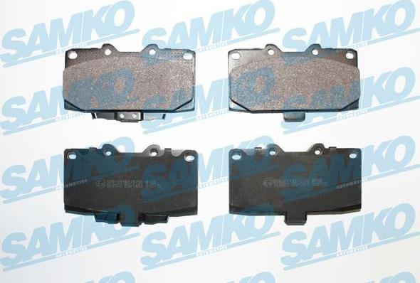 Samko 5SP1453 - Kit de plaquettes de frein, frein à disque cwaw.fr