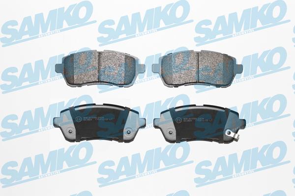 Samko 5SP1464 - Kit de plaquettes de frein, frein à disque cwaw.fr