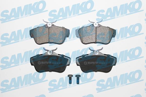 Samko 5SP1460 - Kit de plaquettes de frein, frein à disque cwaw.fr