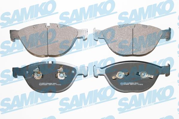 Samko 5SP1410 - Kit de plaquettes de frein, frein à disque cwaw.fr