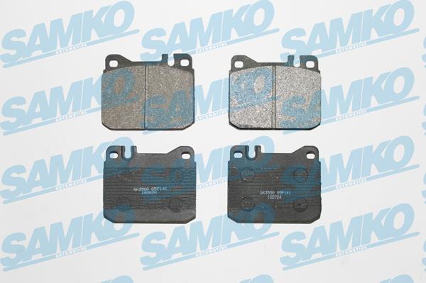 Samko 5SP141 - Kit de plaquettes de frein, frein à disque cwaw.fr