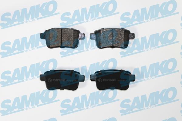 Samko 5SP1487 - Kit de plaquettes de frein, frein à disque cwaw.fr