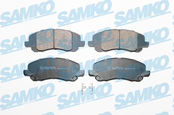 Samko 5SP1430 - Kit de plaquettes de frein, frein à disque cwaw.fr