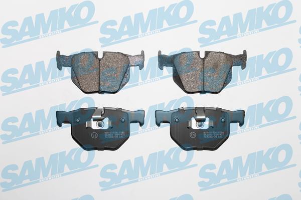 Samko 5SP1472 - Kit de plaquettes de frein, frein à disque cwaw.fr