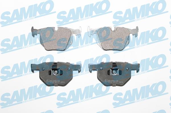 Samko 5SP1477 - Kit de plaquettes de frein, frein à disque cwaw.fr